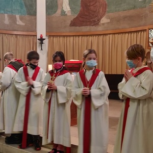 Aufnahme  der Ministranten 26.12.20