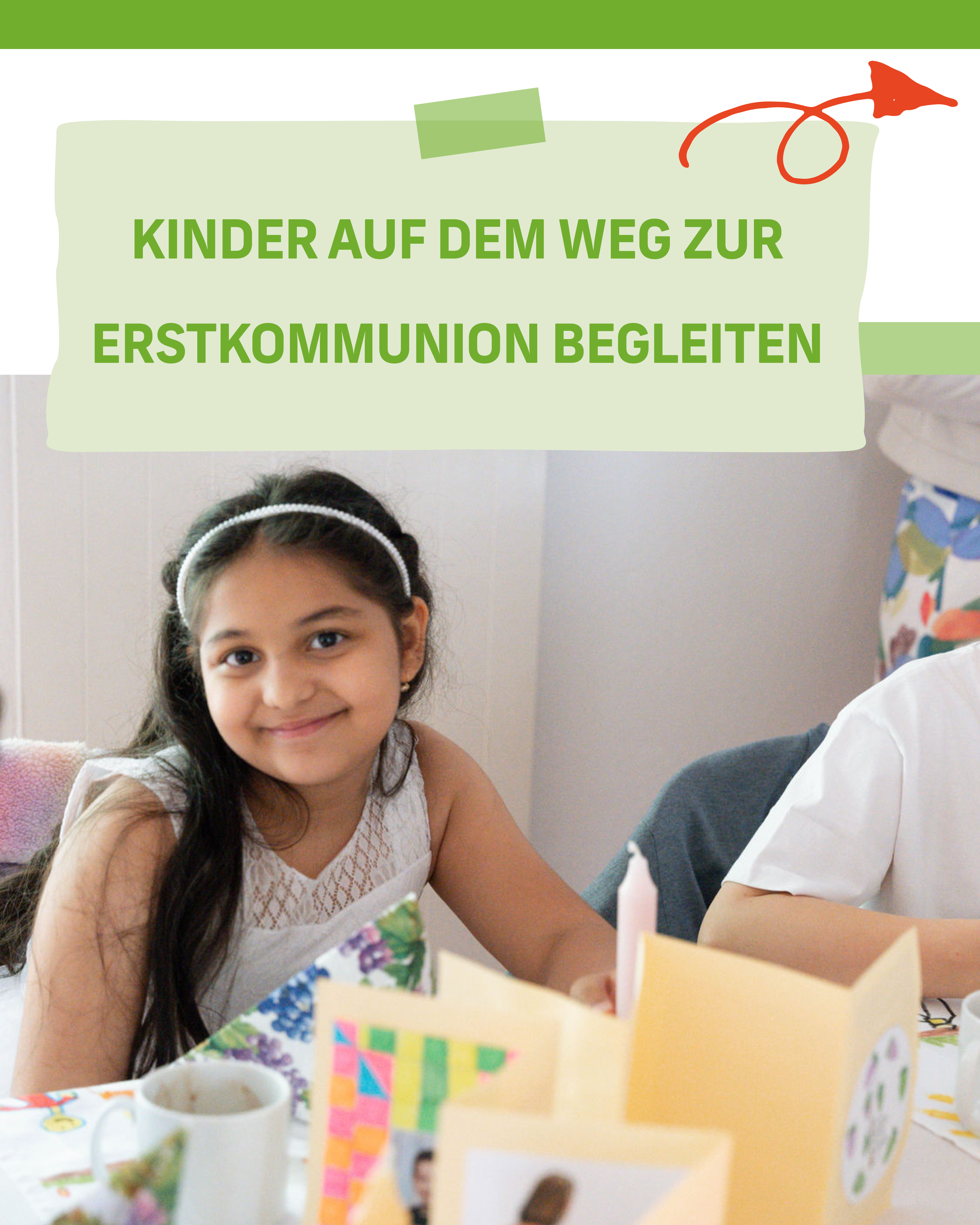 Kinder auf dem Weg zur Erstkommunion begleiten