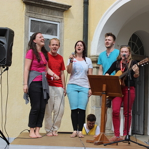 Ministrant*innentag am 25. Mai 2019 in St. Florian. Mehr als 1000 Minis treffen sich mit ihren Begleitpersonen im Stift St. Florian um miteinander zu feiern, andere MinistrantInnen kennen zu lernen und einen spannenden Tag miteinander zu verbringen.